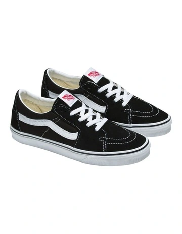 Sk8-Low Sneaker in Black/True White