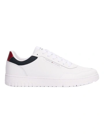 Basket Street Leather Sneaker in White
