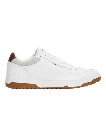 Basket Street Leather Sneaker in White