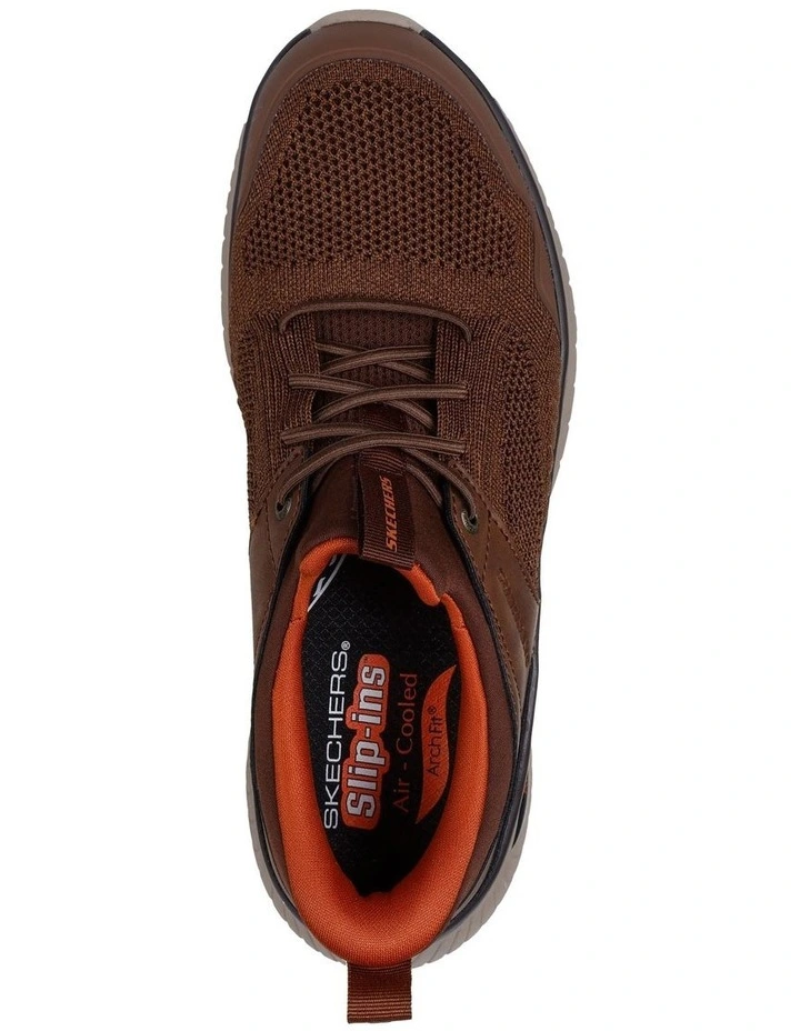 Arch Fit Crosser Emeric Sneaker in Brown image 3