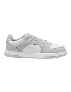 Hadrian Open Sneaker in Grey/Black