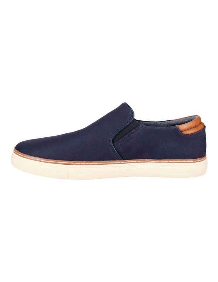 Bradley Canvas Slip On Sneaker in Navy image 3