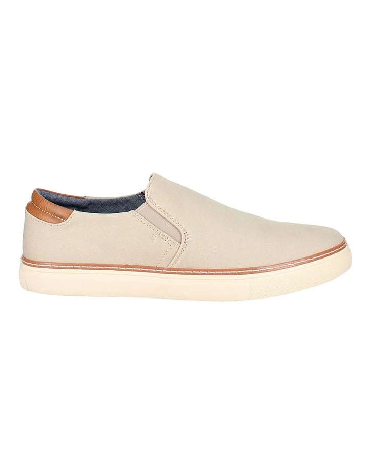 Bradley Canvas Slip On Sneaker in Sand image 1
