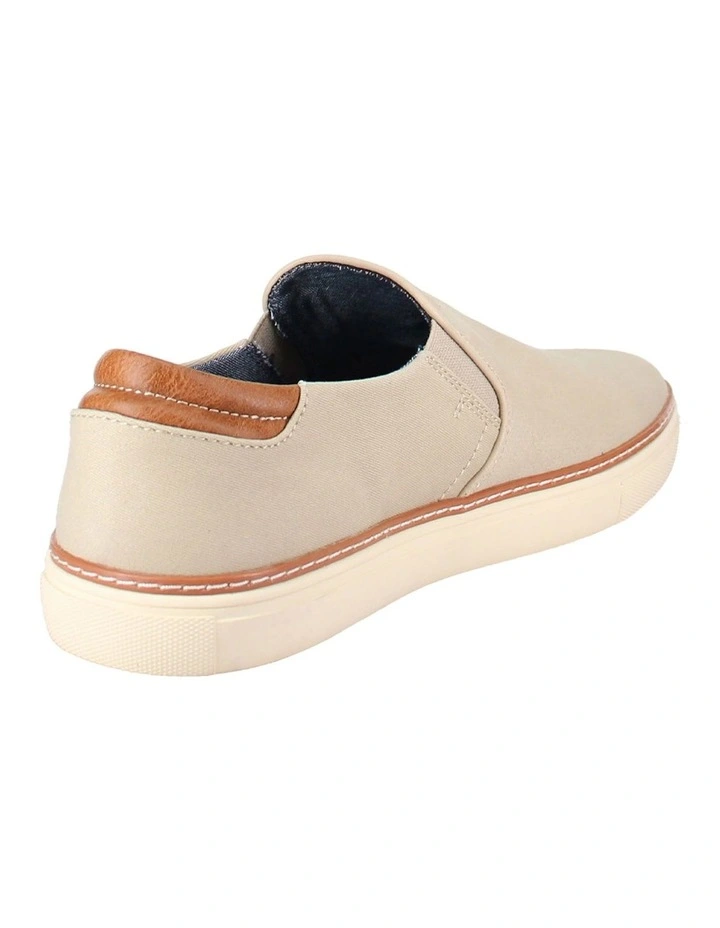 Bradley Canvas Slip On Sneaker in Sand image 2