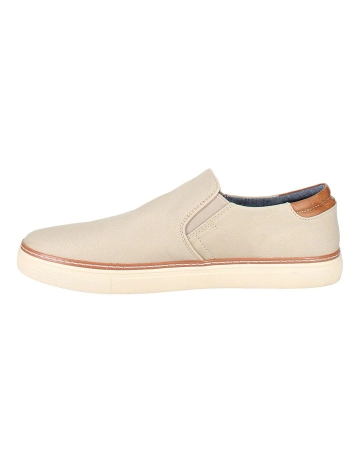 Bradley Canvas Slip On Sneaker in Sand image 3