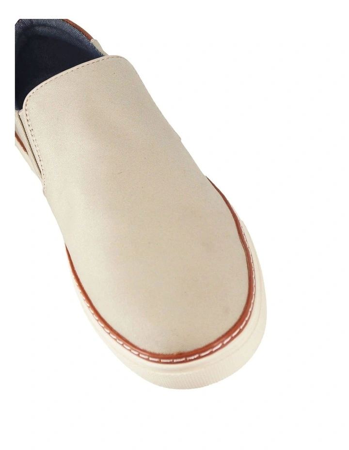 Bradley Canvas Slip On Sneaker in Sand image 4