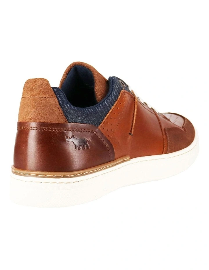 Texas Leather Sneaker in Tan image 2