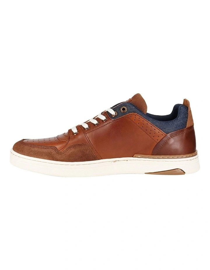 Texas Leather Sneaker in Tan image 3