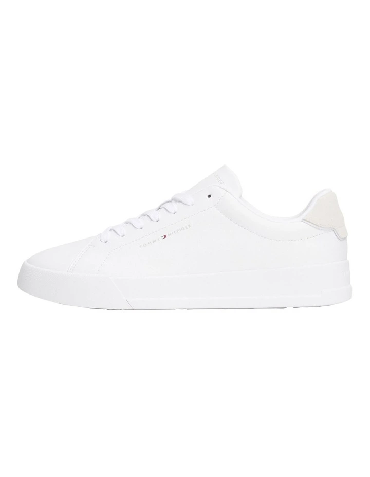 Court Sneaker in White image 3