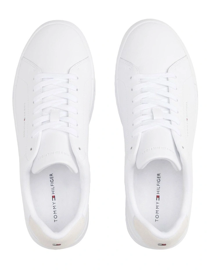 Court Sneaker in White image 4