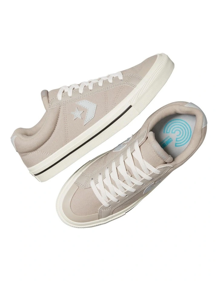 Sport Casual Sneaker in Papyrus/Grey/Egret Canvas image 4