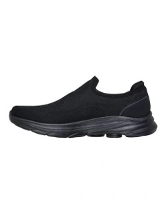 Go Walk 8 Slip On Sneaker in Black