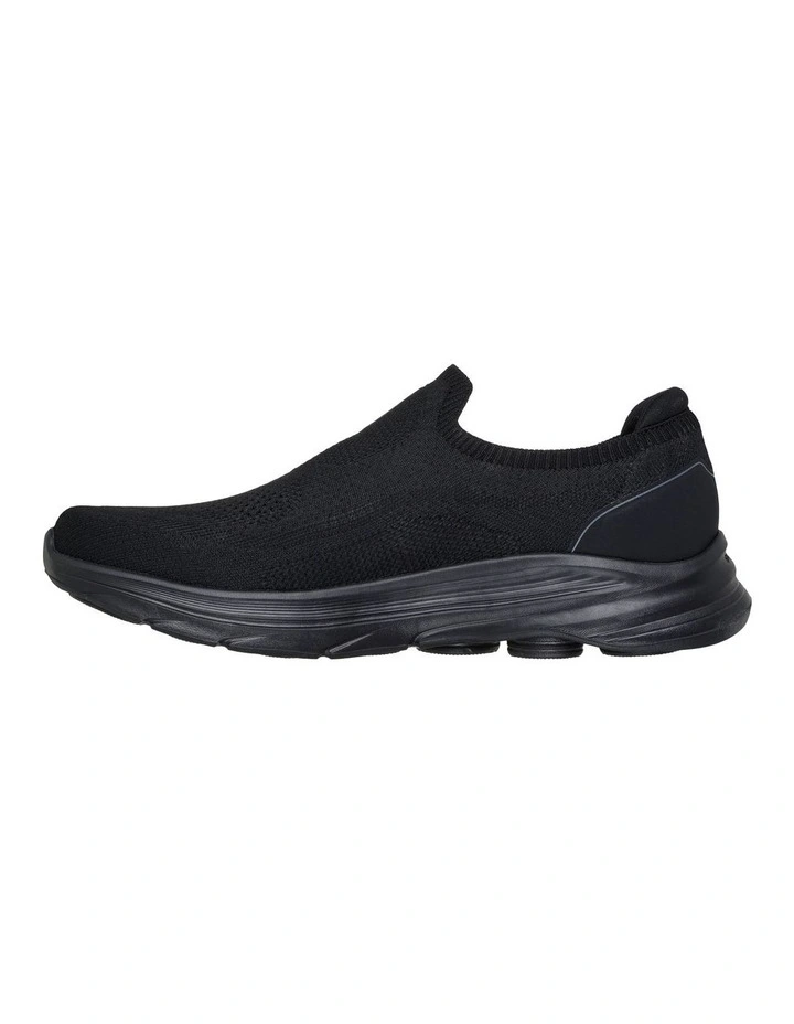 Go Walk 8 Slip On Sneaker in Black image 1