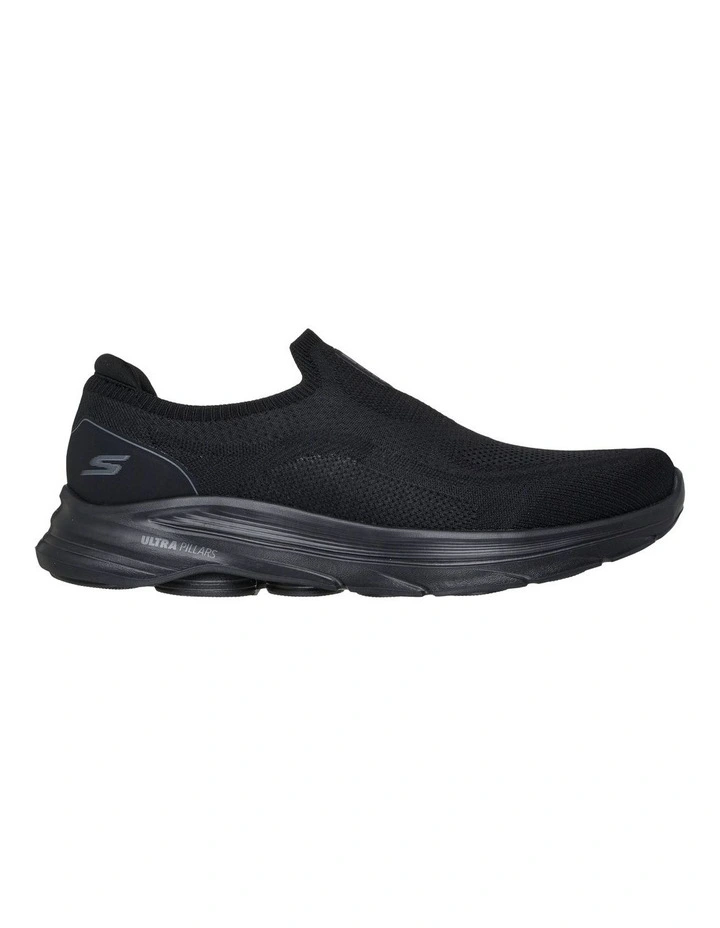 Go Walk 8 Slip On Sneaker in Black image 2