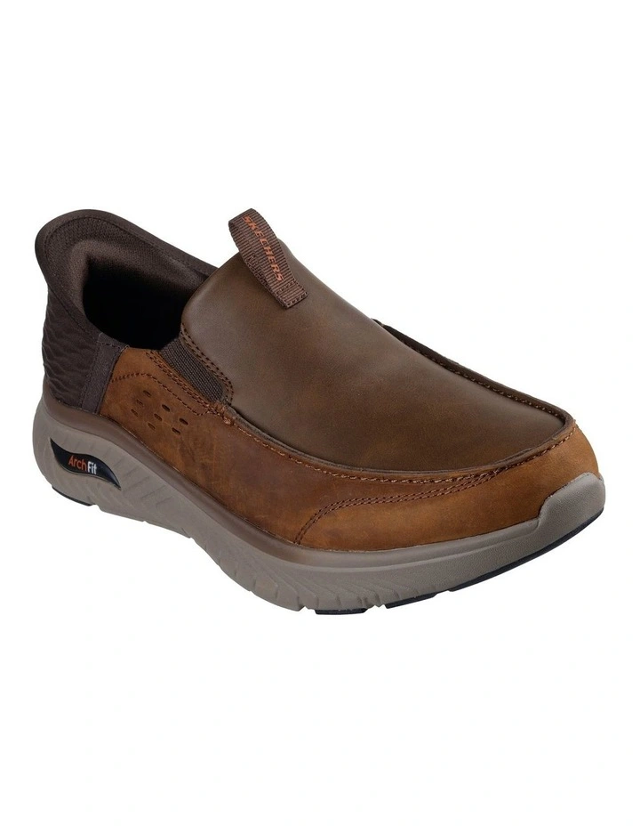 Arch Fit Crosser Sneaker in Dark Brown image 4