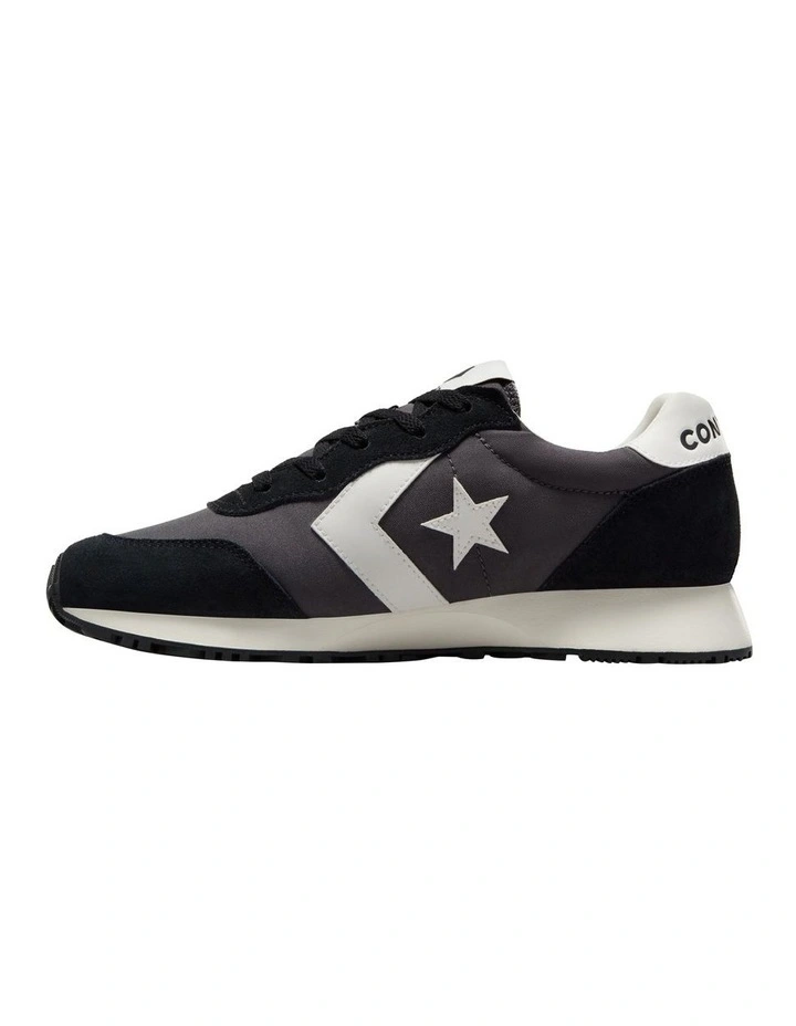 Omega Trainer Sneaker in Black/Dark Matter/Vintage White image 3