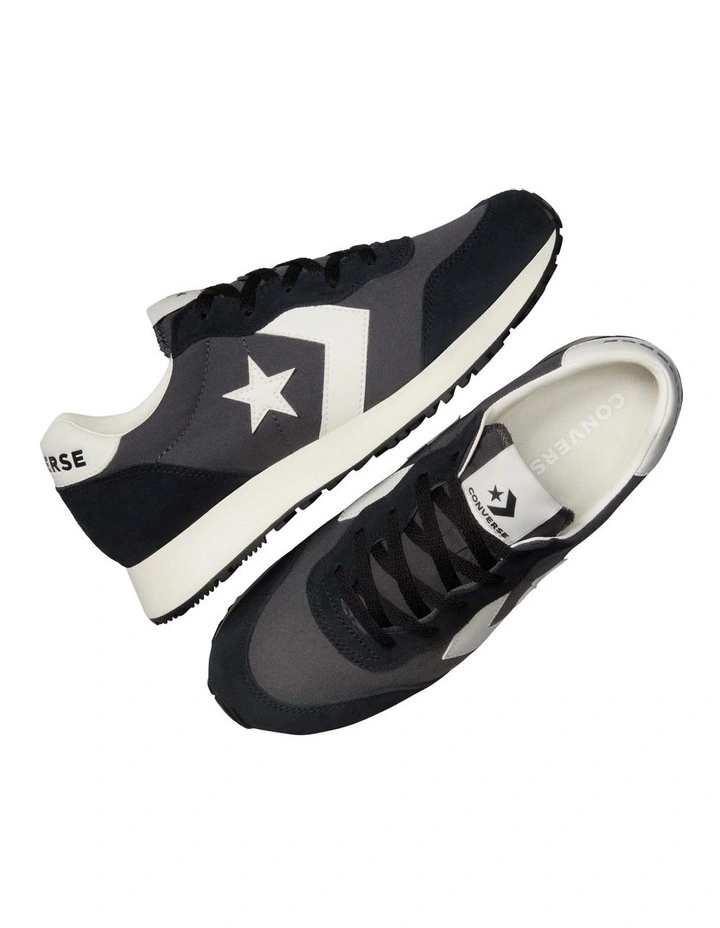 Omega Trainer Sneaker in Black/Dark Matter/Vintage White image 4