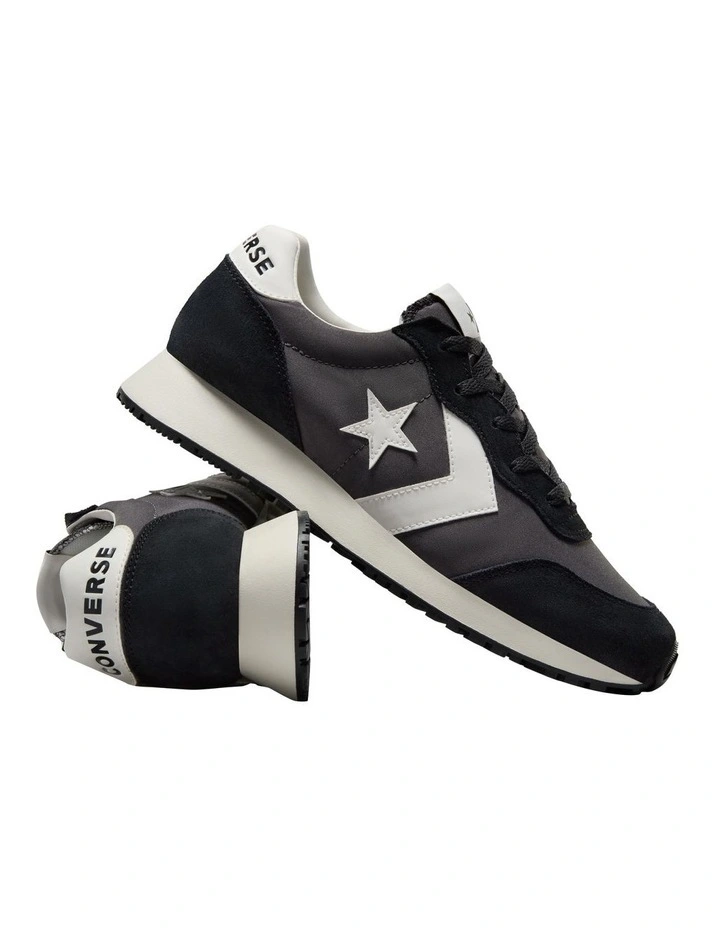 Omega Trainer Sneaker in Black/Dark Matter/Vintage White image 7