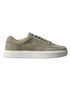 Clean Cup Low Laceup Oxf Su Sneaker in Smokey Olive/Bright