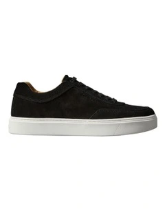 Clean Cup Low Laceup Oxf Su Sneaker in Black/Bright White