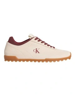 Low Profile Runner Su Sneaker in Creamy White/Razzleb