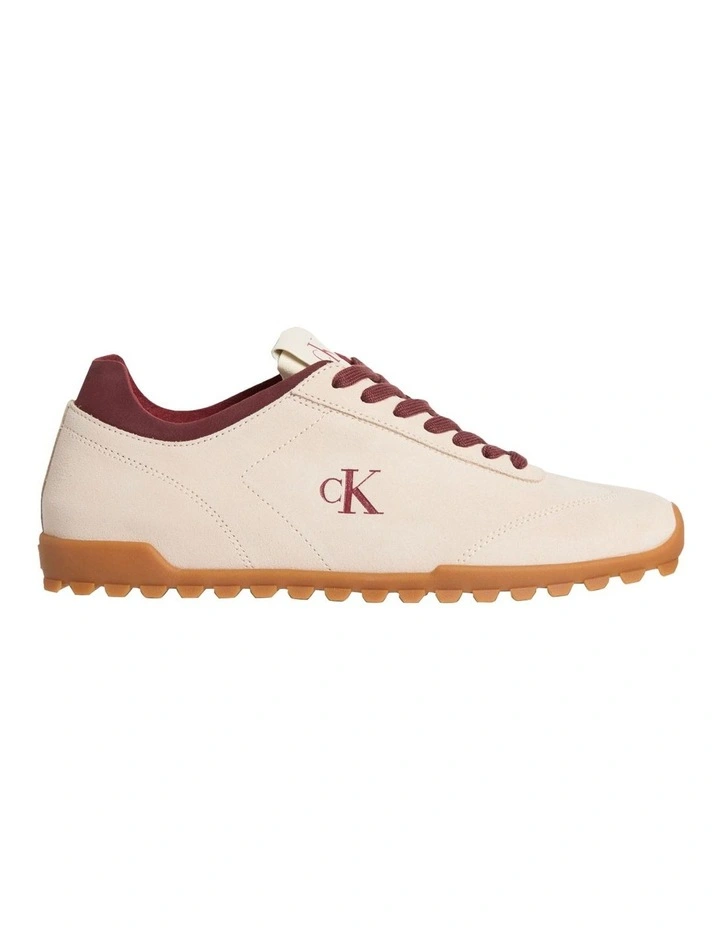Low Profile Runner Su Sneaker in Creamy White/Razzleb image 1