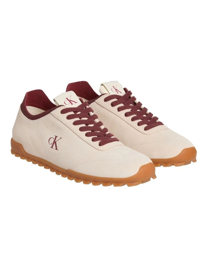 Low Profile Runner Su Sneaker in Creamy White/Razzleb image 2