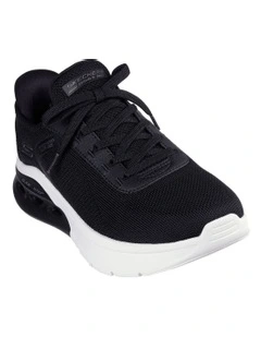 Bobs Arc Waves 2.0 Sneaker in Black/White
