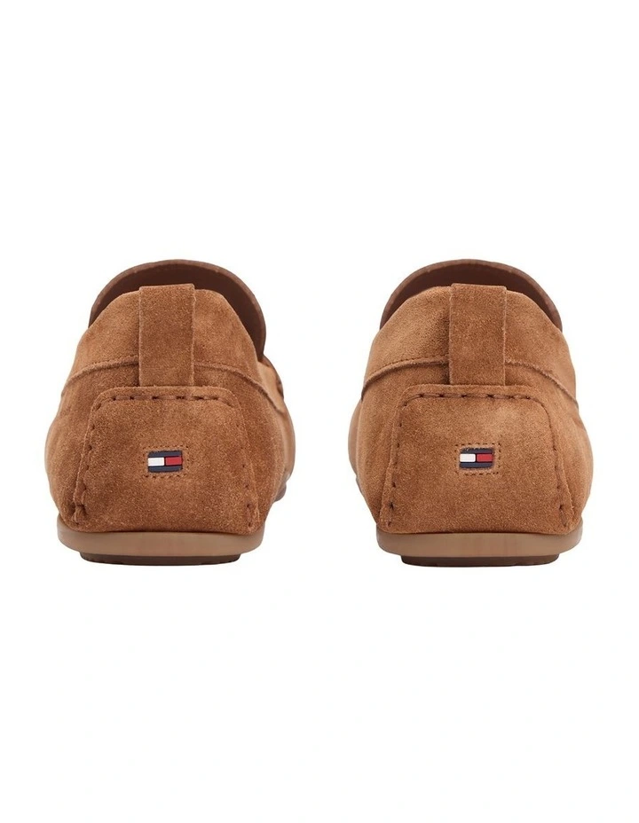 Suede Cleat Driver Shoes in Brown image 4