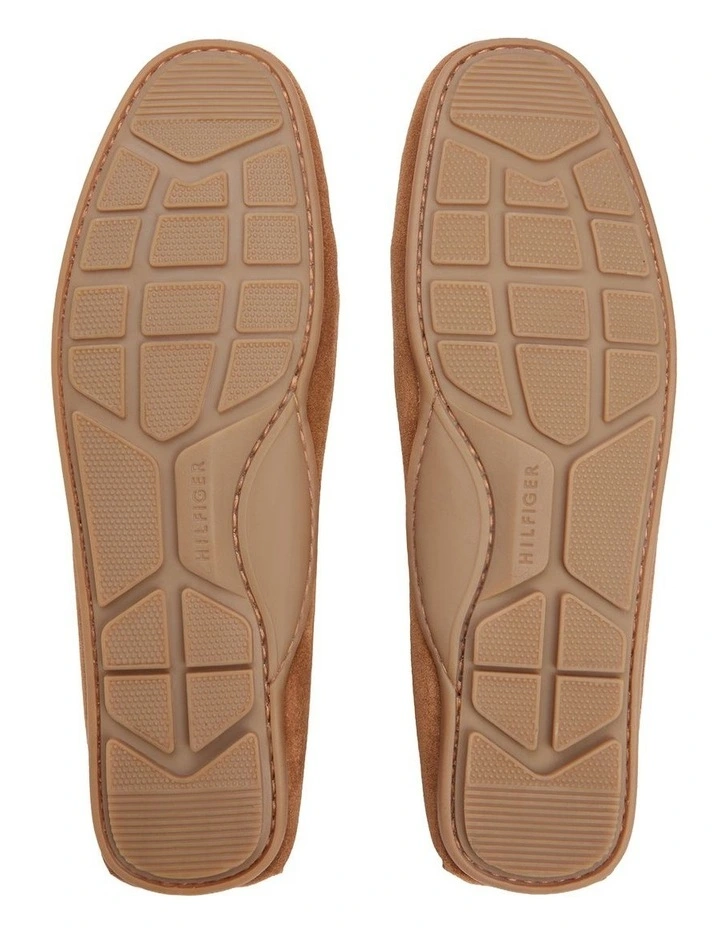 Suede Cleat Driver Shoes in Brown image 7