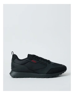 Icelin_Runn_Pumf_N Sneaker Black
