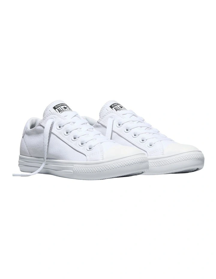 Day One Original Chuck Taylor Ox Sneaker in White/White image 5