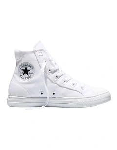 Day One Original Chuck Taylor Hi Sneaker in White/White