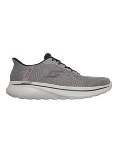 Go Walk Arch Fit N-Joy Sneaker in Grey/Navy