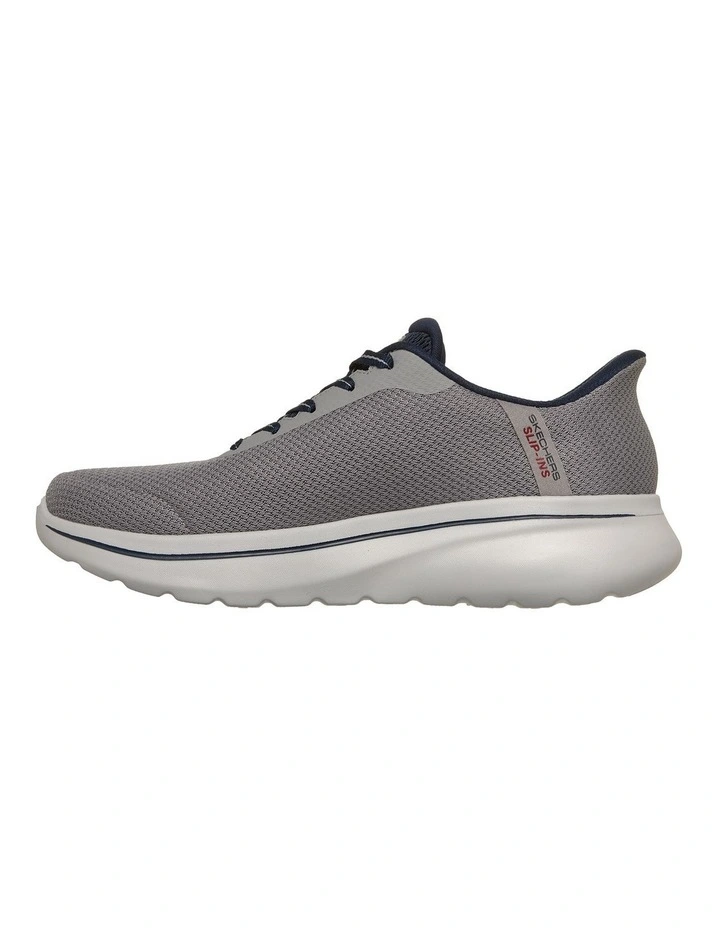 Go Walk Arch Fit N-Joy Sneaker in Grey/Navy image 4