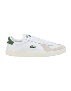 Baseshot Pro Sneaker in White/Green