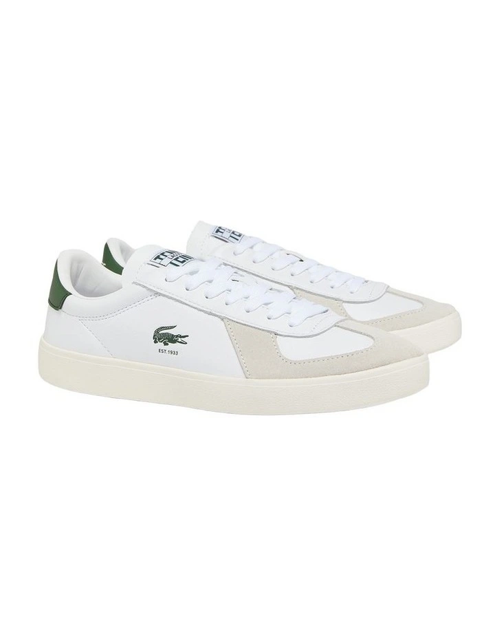 Baseshot Pro Sneaker in White/Green image 2