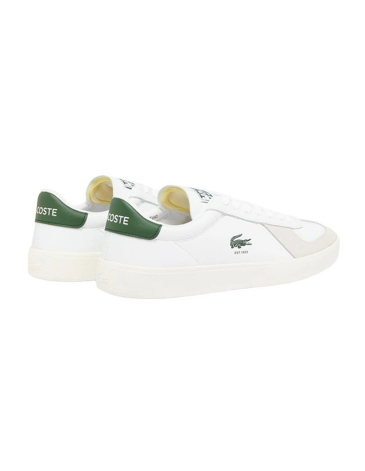 Baseshot Pro Sneaker in White/Green image 3