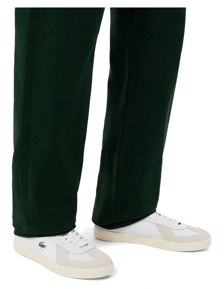 Baseshot Pro Sneaker in White/Green image 7