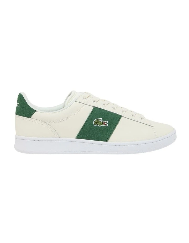 Carnaby Set Bar Sneaker in Off White/Dark Green image 1