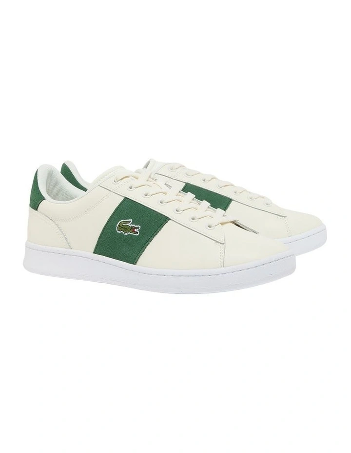 Carnaby Set Bar Sneaker in Off White/Dark Green image 2