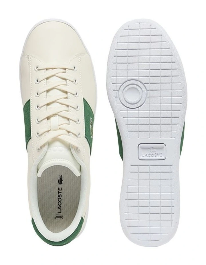 Carnaby Set Bar Sneaker in Off White/Dark Green image 4