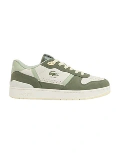 T-Clip Sneaker in Khaki and Light Khaki