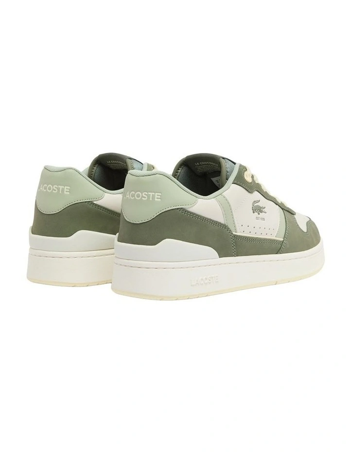 T-Clip Sneaker in Khaki and Light Khaki image 3