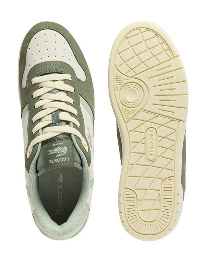 T-Clip Sneaker in Khaki and Light Khaki image 4