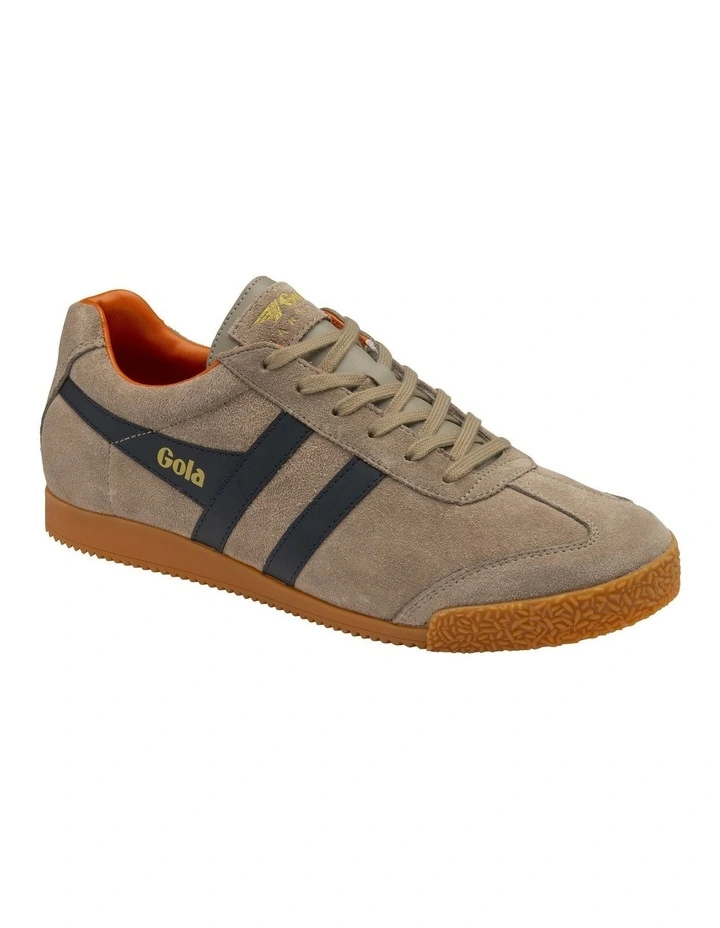 Harrier Sneaker in Rhino, Navy, and Moody Orange image 2