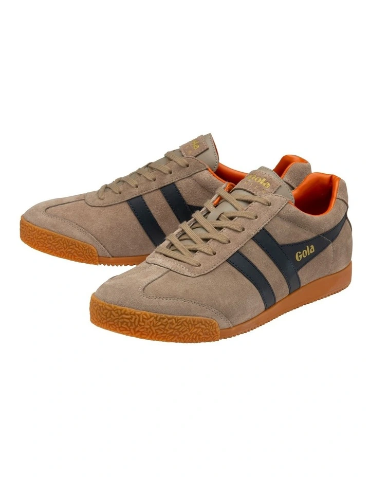 Harrier Sneaker in Rhino, Navy, and Moody Orange image 3
