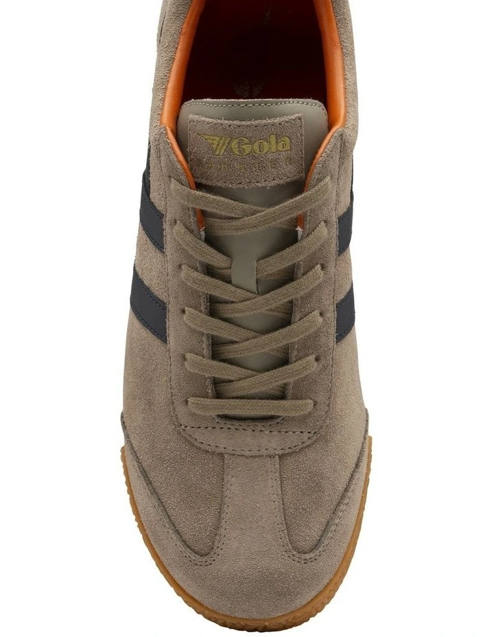 Harrier Sneaker in Rhino, Navy, and Moody Orange image 5