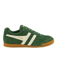 Harrier Sneaker in Evergreen and Off White