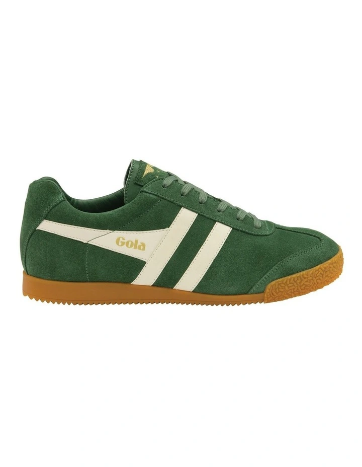 Harrier Sneaker in Evergreen and Off White image 1